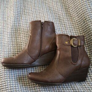 Bare Traps faux leather booties
